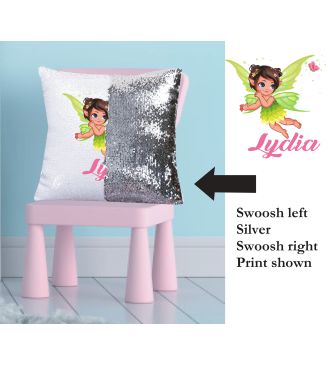 Baby Fairy Magic Cushion  - Custom Print - sold complete with insert